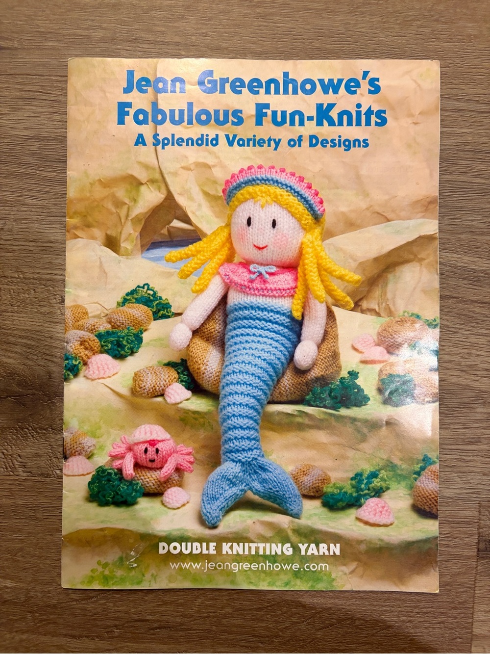 Jean Greenhowe Knitting pattern book Fabulous Fun Knits